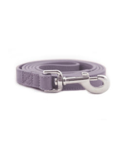 Smycz skórzana LAVENDER